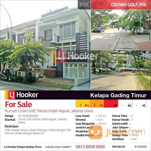 Rumah Crown Golf, Pantai Indah Kapuk, Jakarta Utara