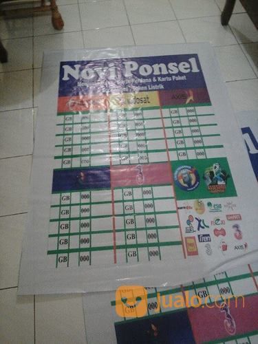 Spanduk Pulsa Paket Data