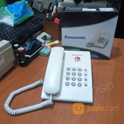 Telepon Rumah Single Line Analog Standar Panasonic KX-TS505 Second