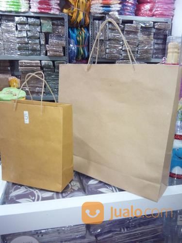 Paper Bag Polos Coklat Besar