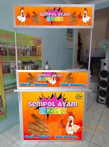 Waralaba Usaha Sempol Ayam Booth Portable