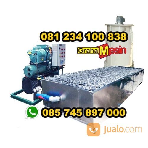 Mesin Es Balok Mesin Pembuat Es Balok Kapasitas 3 Ton