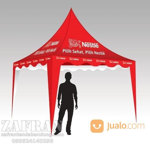 TENDA CAFE FULL PRINTING / TENDA SARNAFIL / TENDA PAMERAN / TENDA EVENT