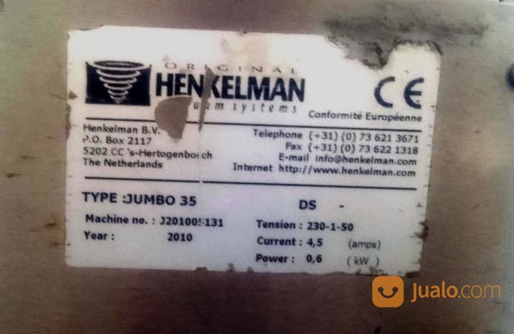 Vacuum Chamber. Merk HENKELMAN