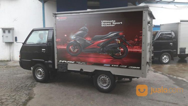 STIKER BRANDING MOBIL BOX MITSUBISHI L300 DI MEDAN