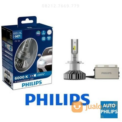 Bohlam Lampu H7 LED Philips Xtreme Ultinon ORIGINAL