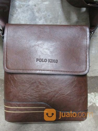 Tas Slempang Kulit Polo King