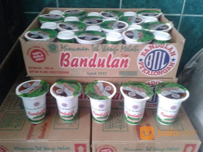 Teh Bandulan Kardus Coklat , Kardus Putih Dan Teh Bandulan 240 Ml