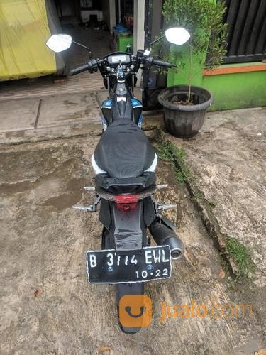 Suzuki Satria FU 150 Injeksi Tahun 2016 Warna Putih Biru Depok (BU)