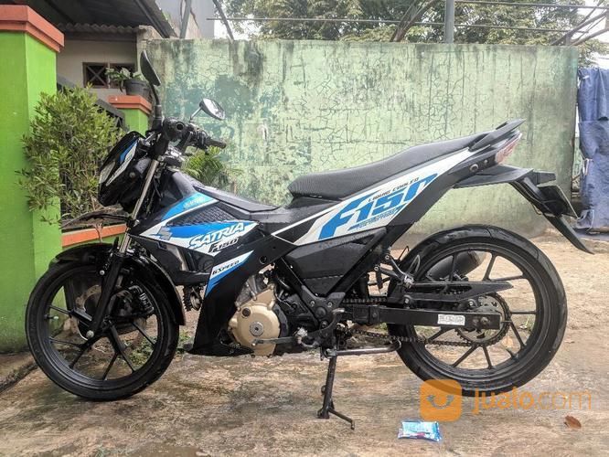 Suzuki Satria FU 150 Injeksi Tahun 2016 Warna Putih Biru Depok (BU)