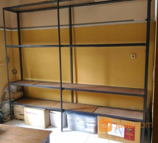 Rak Besi Untuk Display/Etalase, Warna Biru,