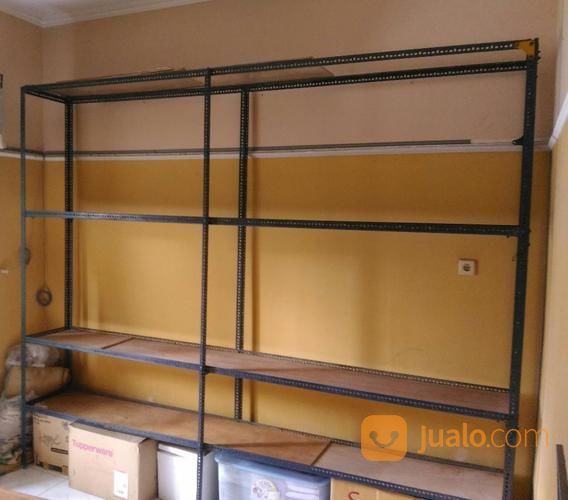 Rak Besi Untuk Display/Etalase, Warna Biru,