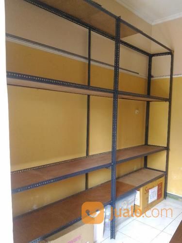 Rak Besi Untuk Display/Etalase, Warna Biru,