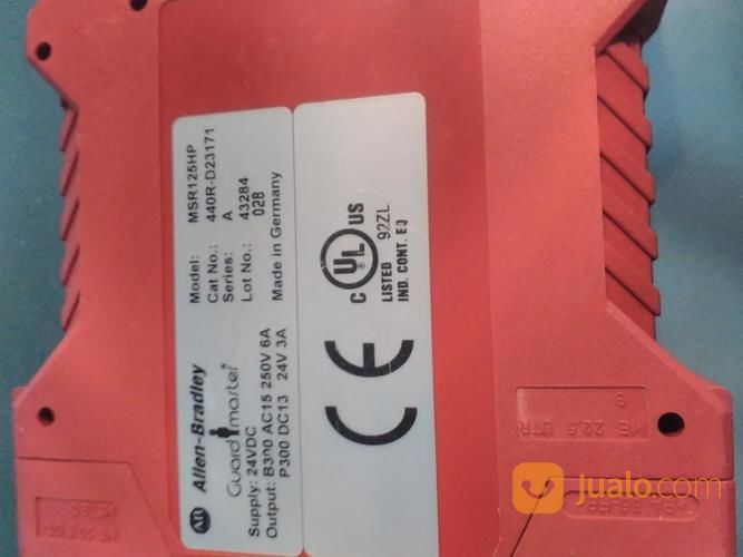 Allen Bradley Guardmaster MSR125H/HP 24 V Ac/Dc Safety Relay With 2 Safety Contacts