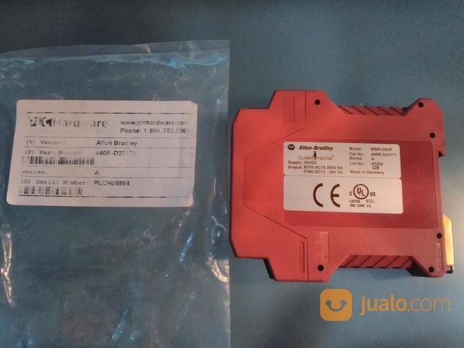 Allen Bradley Guardmaster MSR125H/HP 24 V Ac/Dc Safety Relay With 2 Safety Contacts