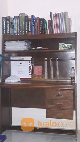 Meja Belajar Kayu Bekas. Harga 750rb Bisa NEGO