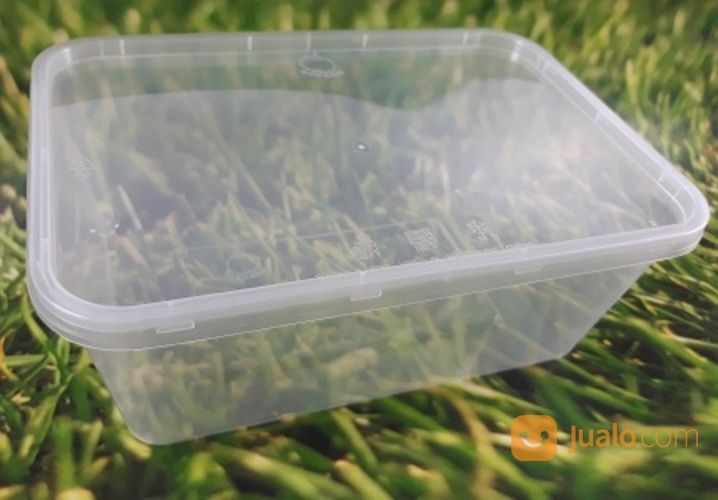 Kotak Bekal Tahan Panas - Kotak Nasi Tahan Panas - Kotak Makan Plastik Tahan Panas 1000 Ml