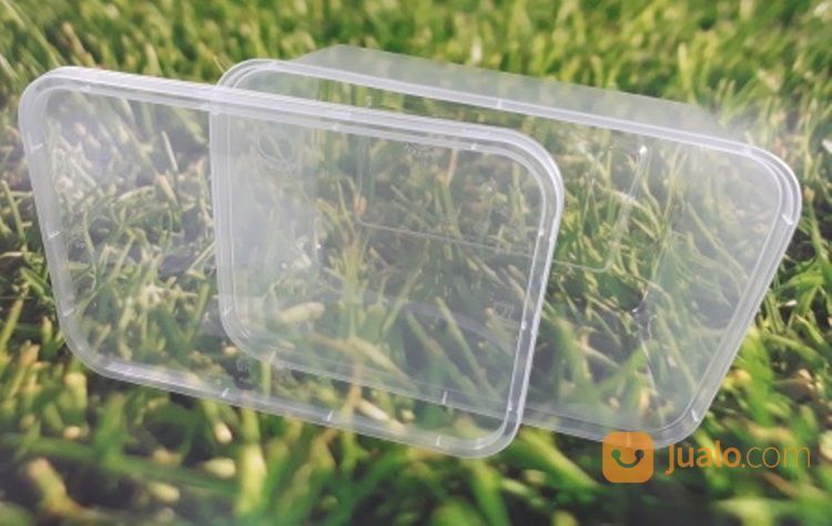 Kotak Bekal Tahan Panas - Kotak Nasi Tahan Panas - Kotak Makan Plastik Tahan Panas 1000 Ml