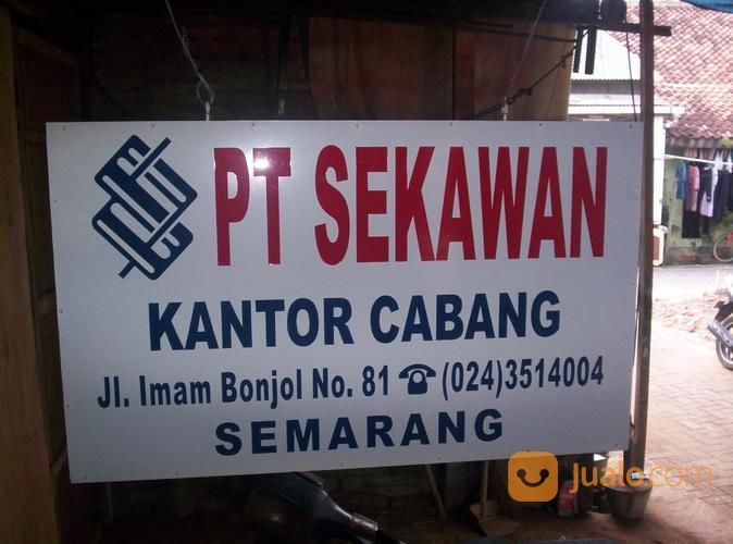 Papan Nama Atau Signboard Di Semarang