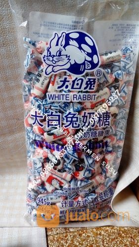 PERMEN SUSU JADUL WHITE RABBIT 1KG Ready