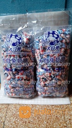 PERMEN SUSU JADUL WHITE RABBIT 1KG Ready
