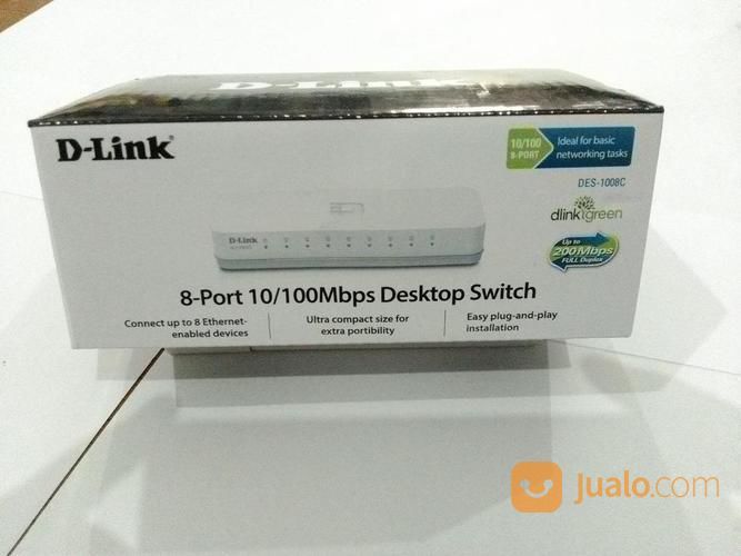 Switch Hub D-Link 8 Port