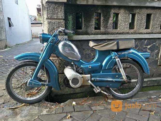 Motor Tua Antik Eropa 50cc Bromfiets Moped Zundapp