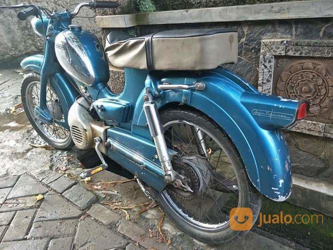 Motor Tua Antik Eropa 50cc Bromfiets Moped Zundapp