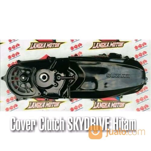 Cover Clutch CVT Suzuki Skydrive Hitam - Langka Motor SGP Suzuki Genuine Parts