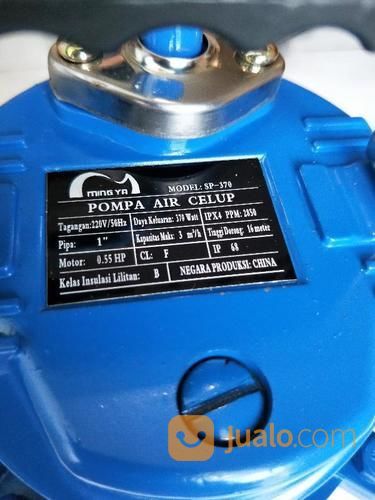 Mesin Pompa Air Manual 1" Pompa Celup 1 Inch 370Watt Submersible Pump
