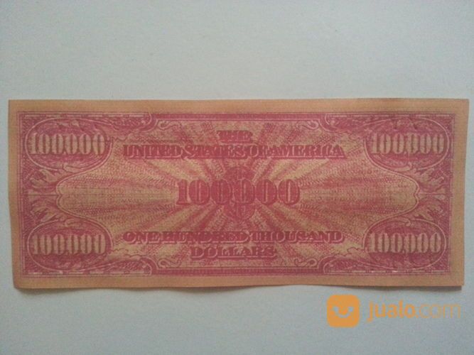 Usd 100000 Dollar 1934 Boston,Gold Certificate