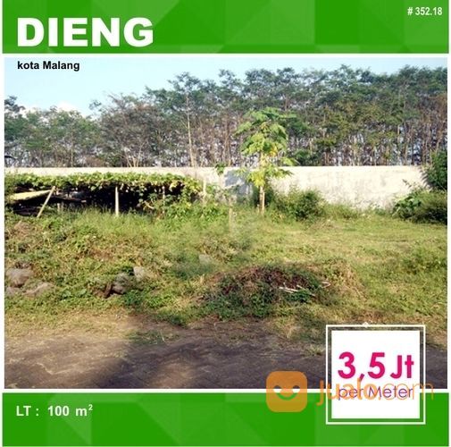 Tanah Kavling Luas 100 Di Dieng Atas Kota Malang _ 352.18