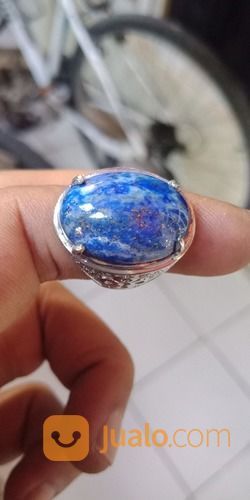 NATURAL BLUE LAPIZ LAZULI BADAR EMAS