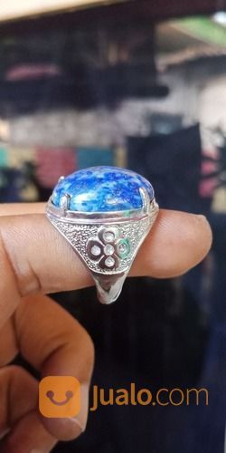 NATURAL BLUE LAPIZ LAZULI BADAR EMAS
