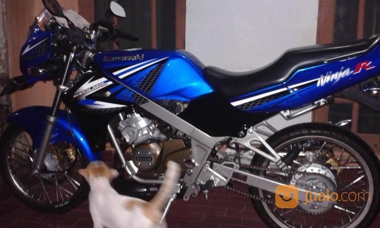 Kawasaki Ninja R Biru Thn 2014 Bisa Kreedit