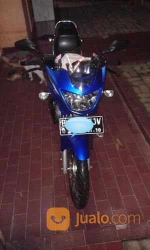 Kawasaki Ninja R Biru Thn 2014 Bisa Kreedit