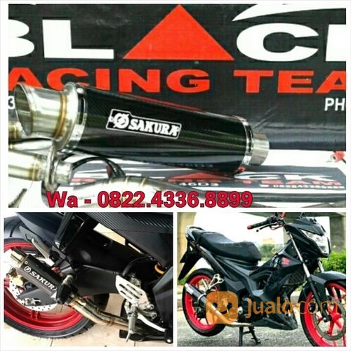 Knalpot Racing Satria Fu, Mx King, Cbr, R15 Full System