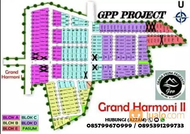Rumah / Kavling Di Grand Harmoni Mijen, Harga Murah, Lokasi Strategis