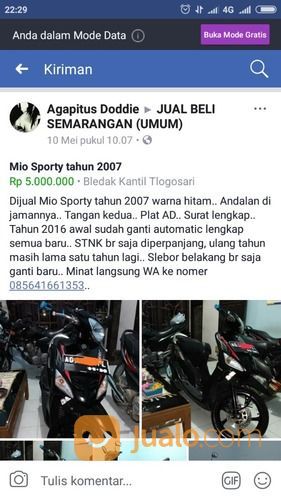 Mio Sporty Tahun 2007