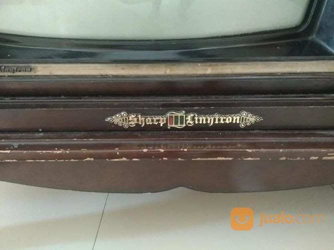 TV Antik Jadul - Sharp Linytron TV Meja
