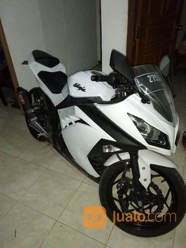 Ninja 250 Fi 2014 Putih Surabaya