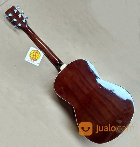 Gitar Fender Jumbo Akustik Elektrik Natural Not Gibson Ibanez Jackson