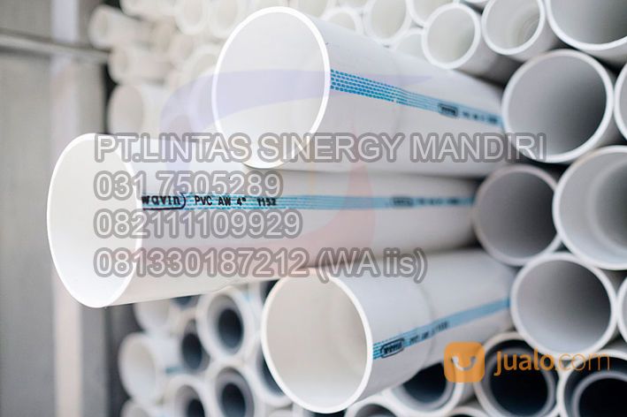 Pipa PVC Surabaya Standar AW Warna Biru