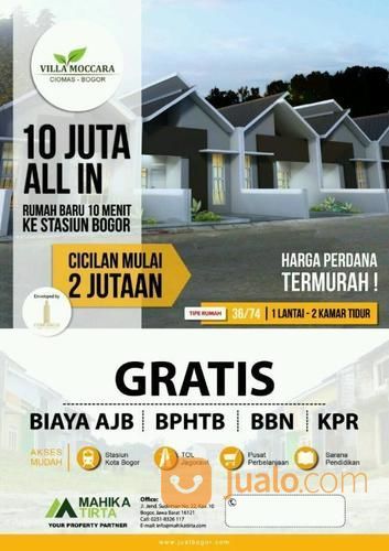 Villa Moccara Rumah Minimalis Dp Minim 10 Juta All In
