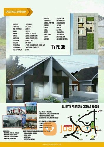 Villa Moccara Rumah Minimalis Dp Minim 10 Juta All In
