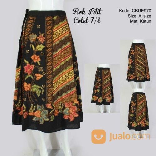 Rok Lilit Batik 7/8 Cap Colet