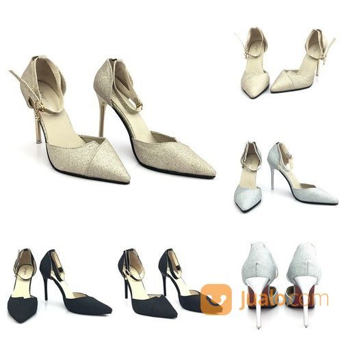 Sepatu Heels SEQUIN 10CM-SHH518