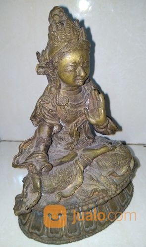 Patung Kuningan Dewa Erlang Ada Marking