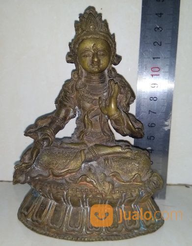 Patung Kuningan Dewa Erlang Ada Marking