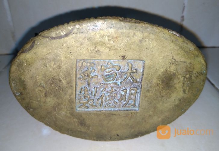 Patung Kuningan Dewa Erlang Ada Marking